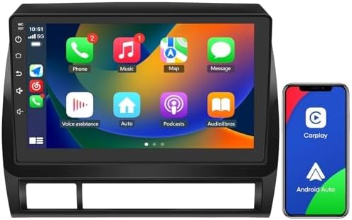 Dash Camera-EagleNav-Android 13 Car Radio Compatible for Toyota Tacoma 2005-2015 with Wireless CarPlay Android Auto-9 Inch Stereo with GPS/FM/WiFi/USB/SWC 2GB+32GB Dash Camera-EagleNav-Android 13 Car Radio Compatible for Toyota Tacoma 2005-2015 with Wireless CarPlay Android Auto-9 Inch Stereo with GPS/FM/WiFi/USB/SWC 2GB+32GB