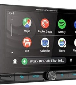 Dash Camera-Power Acoustik-Power Acoustik CPAA-70D10F Car Stereo – Apple CarPlay & Android Auto Head Unit- 10.6″ Floating Double DIN Touchscreen Car Stereo with Bluetooth