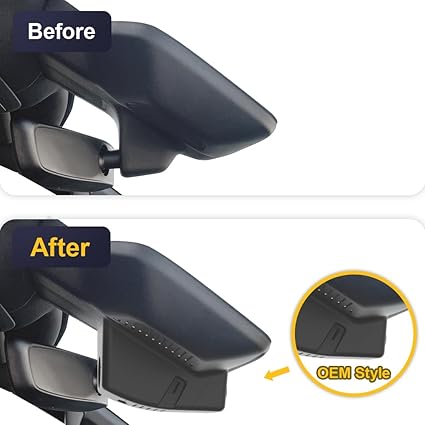 Dash Camera-FITCAMX-Fitcamx 4K Dash Cam Suitable for Jeep Wagoneer & Grand Wagoneer 2022-2025 (HD2-D4150)- Integrated OEM Look 2 Dash Camera-FITCAMX-Fitcamx 4K Dash Cam Suitable for Jeep Wagoneer & Grand Wagoneer 2022-2025 (HD2-D4150)- Integrated OEM Look - Image 2