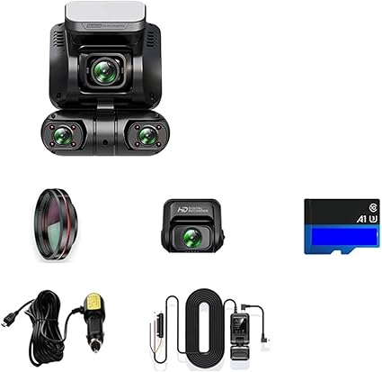 Dash Camera-JEJKVHSV-2K 1440P Dash Cam for Car DVR 4CH 360 Camera 24H Parking Monitor & GPS Night Vision Auto Video Recorder 256Gmax(Integrated Version) 3 Dash Camera-JEJKVHSV-2K 1440P Dash Cam for Car DVR 4CH 360 Camera 24H Parking Monitor & GPS Night Vision Auto Video Recorder 256Gmax(Integrated Version) - Image 3