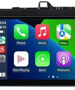 Dash Camera-RONGJI-Radio for Toyota Hilux 2015-2020(Right Hand) Stereo Upgrade Dash Kit Car GPS Navigation-2+32GB 10″ IPS Touch Screen Head Unit with Car-Play & Android Auto/SWC/Rear View