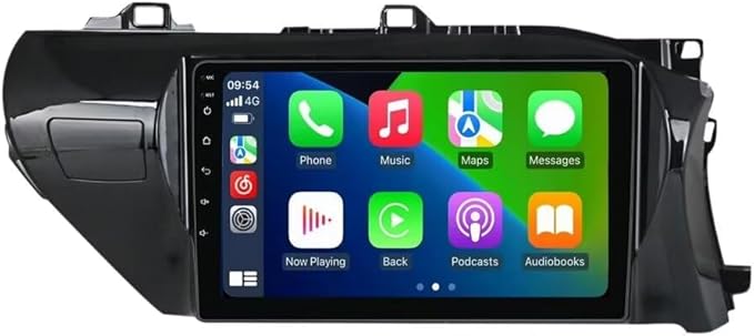 Dash Camera-RONGJI-Radio for Toyota Hilux 2015-2020(Right Hand) Stereo Upgrade Dash Kit Car GPS Navigation-2+32GB 10″ IPS Touch Screen Head Unit with Car-Play & Android Auto/SWC/Rear View Dash Camera-RONGJI-Radio for Toyota Hilux 2015-2020(Right Hand) Stereo Upgrade Dash Kit Car GPS Navigation-2+32GB 10" IPS Touch Screen Head Unit with Car-Play & Android Auto/SWC/Rear View