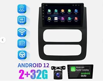 Dash Camera-Saitedudu-Android 13 HD Touch Screen Car Audio Multimedia Receiver w/Carplay Android Auto GPS Radio Navigation AHD Camera- 2+32G Compatible with 2003-2005 RAM 1500 2500 3500 Truck Radio 2 Dash Camera-Saitedudu-Android 13 HD Touch Screen Car Audio Multimedia Receiver w/Carplay Android Auto GPS Radio Navigation AHD Camera- 2+32G Compatible with 2003-2005 RAM 1500 2500 3500 Truck Radio - Image 2