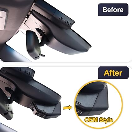 Dash Camera-FITCAMX-Fitcamx 4K Dash Cam Suitable for Toyota Highlander 2020-2025 LE Limited L XLE XSE Platinum UX70 (Gen4)- OEM Factory Look 2 Dash Camera-FITCAMX-Fitcamx 4K Dash Cam Suitable for Toyota Highlander 2020-2025 LE Limited L XLE XSE Platinum UX70 (Gen4)- OEM Factory Look - Image 2