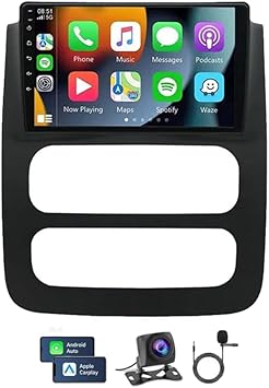 Dash Camera-Loddery-9 inch Android 13.0 Car Stereo Radio for Dodge Ram 1500 2500 3500 2003 2004 2005- 2GB +32GB