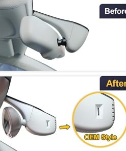 Dash Camera-FITCAMX-Fitcamx 4K Dash Cam Compatible with Audi A4 A6 Allroad A3 A5 A6 Q5 A8 S8 A7 S5 Q3 S3 S7(Model B)- OEM Factory Look 2