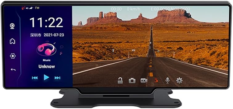 Dash Camera–BT Wide Screen Car Video Recorder Auto Dash Cam Car Camera Recorder Night Viewing 10.26in DVR 170 Degree Wide Angle Car Global Positio System Navigation Camcorder 2 Dash Camera--BT Wide Screen Car Video Recorder Auto Dash Cam Car Camera Recorder Night Viewing 10.26in DVR 170 Degree Wide Angle Car Global Positio System Navigation Camcorder - Image 2