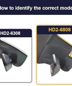 Dash Camera-FITCAMX-Fitcamx 4K Dash Cam Compatible with BMW 8 Series and M8 2019 2020 2021 2022 2023 2024 840i M850i xDrive (HD2-6808)- OEM Integrated Look 2