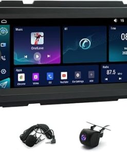 Dash Camera-ikasus-ikasus Android 13.0 Universal Car Radio for Dodge Cherokee Wrangler Chrysler- 6.86inch Touchscreen Car Stereo Audio Built-in iOS Carplay Android Auto 2