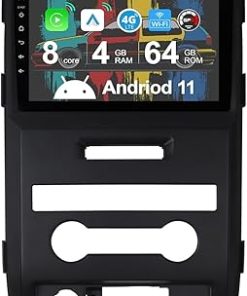 Dash Camera-ASURE-ASURE 9 inch Car Stereo Radio Upgrade for Ford F150 2009-2014 Low-end Version-8Core 4GB+64GB Car GPS Navigation Unit with Wireless Carplay Android Auto