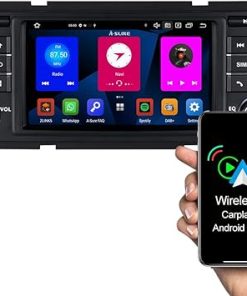 Dash Camera-ASURE-ASURE Android 12 3GB+32GB Car Stereo – Wireless CarPlay- Android Auto