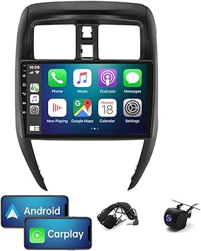Dash Camera-ihreesy-Android 13 Car Stereo Fit for Nissan for Versa for Sedan 2015-2019 2GB+32GB 10inch Touchscreen Wireless Carplay Android Auto Car Radio with WiFi GPS Bluetooth FM/RDS Dash Camera-ihreesy-Android 13 Car Stereo Fit for Nissan for Versa for Sedan 2015-2019 2GB+32GB 10inch Touchscreen Wireless Carplay Android Auto Car Radio with WiFi GPS Bluetooth FM/RDS
