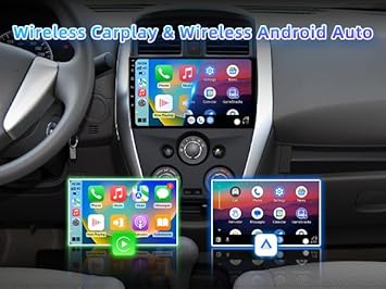 Dash Camera-ZHNN-Android 13 Car Radio Stereo Compatible with Nissan Versa Sedan 2015-2019- 10 Inch Android 2+64GB Car Stereo Support Carplay/Android Auto MirrorLink 2 Dash Camera-ZHNN-Android 13 Car Radio Stereo Compatible with Nissan Versa Sedan 2015-2019- 10 Inch Android 2+64GB Car Stereo Support Carplay/Android Auto MirrorLink - Image 2