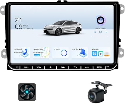 Dash Camera-JMANCE-Android Car Stereo for VW Passat Jetta Golf Skoda Tiguan EOS Polo Touran Seat 9 inch Double Din GPS Navigation with Backup Camera 2+32GB FM GPS Auto Radio Dash Camera-JMANCE-Android Car Stereo for VW Passat Jetta Golf Skoda Tiguan EOS Polo Touran Seat 9 inch Double Din GPS Navigation with Backup Camera 2+32GB FM GPS Auto Radio