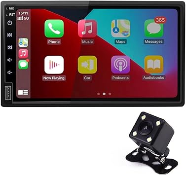Dash Camera-ROADYAKO-ROADYAKO 2DIN 7Inch Double Din Universal Head Unit Car GPS Navigation with Wireless CarPlay and Wire Android Auto AirPlay Rear View Camera Bluetooth AM FM Car Radio Stereo Video Center Multimedia Dash Camera-ROADYAKO-ROADYAKO 2DIN 7Inch Double Din Universal Head Unit Car GPS Navigation with Wireless CarPlay and Wire Android Auto AirPlay Rear View Camera Bluetooth AM FM Car Radio Stereo Video Center Multimedia