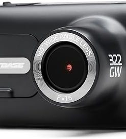 Dash Camera-NEXT BASE-Nextbase 322GW Dash Cam Mini with APP- Full 1080p/60fps HD Recording in Car Camera- 6 Lane Wide Front View- Wi-fi GPS Bluetooth- Parking Mode- Night Vision- Loop Records- Polarizing Filter Compatible