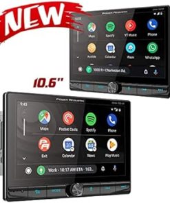 Dash Camera-Power Acoustik-Power Acoustik CPAA-70D10F Car Stereo – Apple CarPlay & Android Auto Head Unit- 10.6″ Floating Double DIN Touchscreen Car Stereo with Bluetooth 2