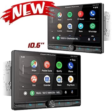 Dash Camera-Power Acoustik-Power Acoustik CPAA-70D10F Car Stereo – Apple CarPlay & Android Auto Head Unit- 10.6″ Floating Double DIN Touchscreen Car Stereo with Bluetooth 2 Dash Camera-Power Acoustik-Power Acoustik CPAA-70D10F Car Stereo - Apple CarPlay & Android Auto Head Unit- 10.6" Floating Double DIN Touchscreen Car Stereo with Bluetooth - Image 2