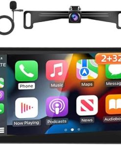 Dash Camera-ikasus-9 Touch Screen Android 13 Car Stereo Radio CarPlay Android Auto for Toyota GT86/Subaru BRZ 2012 2013 2014 2015 2016 Car Audio Multimedia Receiver with GPS Navigation Bluetooth Backup Camera-2G+32G