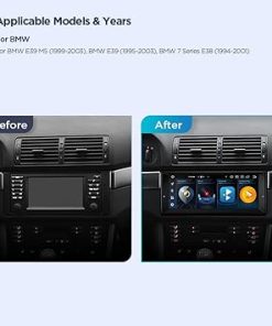 Dash Camera-XTRONS-XTRONS Single Din Car Stereo for BMW E39 M5- Android 12 Octa Core 8GB+128GB Car Radio 2