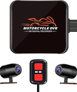 Dash Camera-VSYSTO-VSYSTO WiFi Motorcycle Dash Cam- 2 Channels 130° Wide Angle Lens Starlight Night Vision Front & Rear HD 1080P Camera Motorbike DVR System Dash Camera-VSYSTO-VSYSTO WiFi Motorcycle Dash Cam- 2 Channels 130° Wide Angle Lens Starlight Night Vision Front & Rear HD 1080P Camera Motorbike DVR System