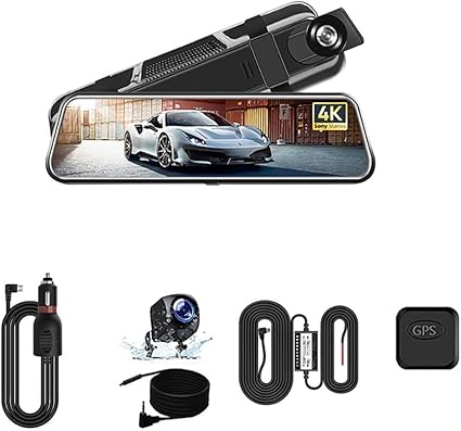 Dash Camera-LIWDK-10″ Mirror Dash Cam for Honda Accord 2013 2014 2015 2016 2017- Safe Driving 4K 1080P 32G Full Touch Screen Night Vision Loop Recording Wide Angle Recorder Dash Camera-LIWDK-10" Mirror Dash Cam for Honda Accord 2013 2014 2015 2016 2017- Safe Driving 4K 1080P 32G Full Touch Screen Night Vision Loop Recording Wide Angle Recorder