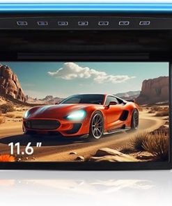 Dash Camera-ZBARK-11.6 inch Car Overhead Monitor That Features a 1080P HD Digital TFT Wide Screen Ultra Thin- roof Mounted flip Down Player Equipped with HDMI IR FM and USB