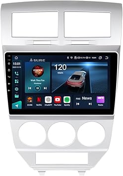 Dash Camera-ASURE-ASURE 10.1 inch Car Stereo Radio Upgrade for Dodge Caliber 2006-2012 Silver Manual AC-8Core 4G+64G Android System Car Dash GPS Navigation Unit with Wireless Carplay Android Auto Dash Camera-ASURE-ASURE 10.1 inch Car Stereo Radio Upgrade for Dodge Caliber 2006-2012 Silver Manual AC-8Core 4G+64G Android System Car Dash GPS Navigation Unit with Wireless Carplay Android Auto