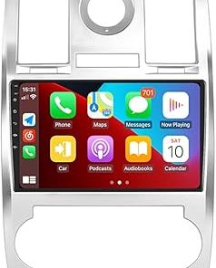 Dash Camera-Hac Sa Beach-4g+64g for Chrysler 300 300C Radio 2004-2011 with Built-in DSP Carplay Android Auto with Backup Camera 9″ IPS Touchscreen GPS Navigation Car Stereo Head Unit