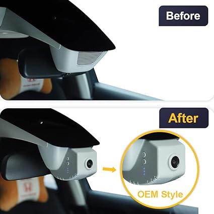 Dash Camera-FITCAMX-Fitcamx 4K Dash Cam Suitable for Acura Integra 2023 2024 2025 (Grey)- OEM Factory Look 2 Dash Camera-FITCAMX-Fitcamx 4K Dash Cam Suitable for Acura Integra 2023 2024 2025 (Grey)- OEM Factory Look - Image 2