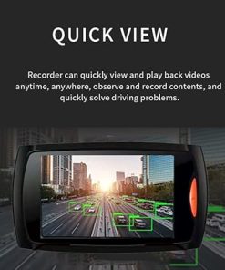 Dash Camera-TEDATATA-2.4-inch 1080p High-Definition Driving Recorder- Night Vision Front Driving Recorder 2