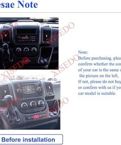 Dash Camera-XISEDO-for Dodge RAM ProMaster 1500 2500 3500 2014-2022 Car Radio Stereo Carplay IPS Android Car Stereo 9″ in-Dash Head Unit WiFi GPS Navigation Steering Wheel Control RAM 2G ROM 32G 2