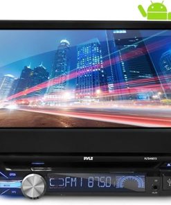Dash Camera-Pyle-Pyle Single DIN In Dash Android Car Stereo Head Unit w/ 7inch Flip Out Touch Screen Monitor – Audio Video Receiver System w/ GPS Navigation- Bluetooth 2