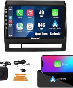 Dash Camera-KUNFINE-Kunfine Car CarPlay Android Auto Navigation Stereo GPS Radio Reverse Camera Display 9″ IPS Touchscreen Headunit Tablet Pad Media Player for Toyota Tacoma 2005-2013- if Applicable Quad Core 4G+64G Dash Camera-KUNFINE-Kunfine Car CarPlay Android Auto Navigation Stereo GPS Radio Reverse Camera Display 9″ IPS Touchscreen Headunit Tablet Pad Media Player for Toyota Tacoma 2005-2013- if Applicable Quad Core 4G+64G