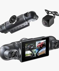 Dash Camera-VuePro-4 Channel Dash Cam- 360 Dash Camera FHD 1080P x 4 Dash Cam Front and Rear