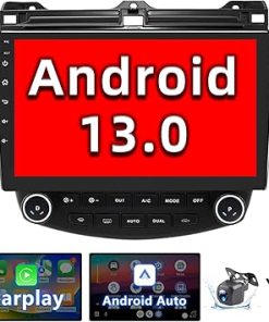 Dash Camera-BINIZE-Binize Android 13 Car Stereo Radio Wireless Carplay&Android Auto 10 Inch Touchscreen Radio Compatible with Honda Accord 7th 2003 2004 2005 2006 2007 Support GPS Bluetooth/FM/DSP+Backup Camera Dash Camera-BINIZE-Binize Android 13 Car Stereo Radio Wireless Carplay&Android Auto 10 Inch Touchscreen Radio Compatible with Honda Accord 7th 2003 2004 2005 2006 2007 Support GPS Bluetooth/FM/DSP+Backup Camera