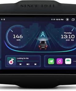 Dash Camera-XTRONS-XTRONS Android 13 Car Stereo for Jeep Renegade- 9 Inch Touch Screen GPS Navigation Bluetooth Head Unit Built-in DSP Car Auto Play Support 4G LTE OBD2 DVR TPMS Backup Camera