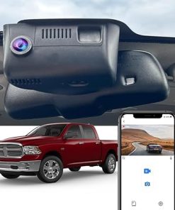 Dash Camera-FITCAMX-Fitcamx 4K Dash Cam Suitable for RAM 3500 2500 1500 2013-2018 Laramie Express Big Horn SLT Tradesman Lone Star (6091)- OEM Look