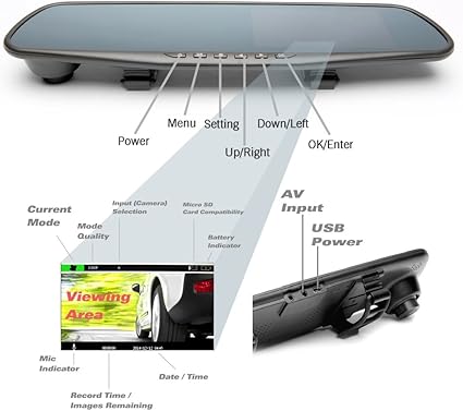 Dash Camera-Pyle-Dual Dash Cam Car Backup Camera | Car Recorder | Blackbox DVR | Rear Camera | Loop Security Camera | Waterproof Night Vision | Audio Recorder W Microphone | Micro SD Card | Full Color – HD 1080p- Pyle 3 Dash Camera-Pyle-Dual Dash Cam Car Backup Camera | Car Recorder | Blackbox DVR | Rear Camera | Loop Security Camera | Waterproof Night Vision | Audio Recorder W Microphone | Micro SD Card | Full Color - HD 1080p- Pyle - Image 3
