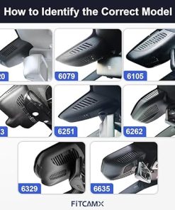 Dash Camera-FITCAMX-Fitcamx 4K Dash Cam Compatible with Mercedes-Benz GLC 300 & C Class (Model 6079)- Integrated OEM Look 2