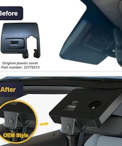 Dash Camera-FITCAMX-Fitcamx 4K Dash Cam Suitable for Chevy Suburban & Tahoe 2015-2020 (with Auto-Dimming)- Integrated OEM Look 2