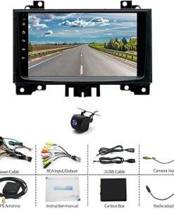 Dash Camera-EWLSAC-Android 13.0 Double Din Car Stereo for Mercedes Benz Sprinter 2006-2017- 9 Inch HD Touch Screen Car Audio Receiver with GPS 2