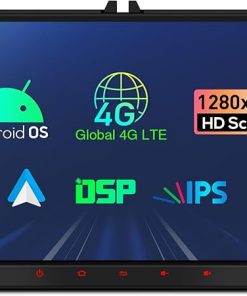 Dash Camera-XTRONS-XTRONS 9 Inch Double Din Car Stereo for VW Volkswagen EOS Golf Polo Touran- Android 13 Octa Core Car Radio