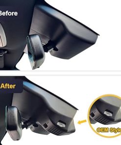 Dash Camera-FITCAMX-Fitcamx 4K Dash Cam Suitable for Genesis GV70 2022-2025 2.5T Standard 3.5T Sport JK1 (Has Auto-Dimming)- OEM Style 2