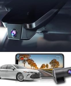 Dash Camera-FITCAMX-Fitcamx Front 2K and Rear 1080P Dash Cam Suitable for Toyota Avalon 2019 2020 2021 2022 Limited Touring XLE TRD XSE- OEM Style