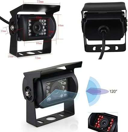 Dash Camera-Hodozzy-Wired Backup Camera System with 9 Inch Monitor for RV-Trucks 2 Dash Camera-Hodozzy-Wired Backup Camera System with 9 Inch Monitor for RV-Trucks - Image 2