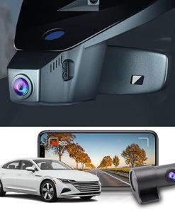 Dash Camera-FITCAMX-Fitcamx Front 2K+Rear 1080P Dash Cam Adapts for Volkswagen Arteon 2019-2024 S SE SEL Premium R-line 4motion- OEM Look