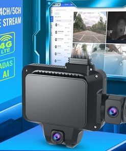 Dash Camera-LNCOON-4G Dual Dash Cam ADAS- Expandable Multi Channel Live Video Car Dual Dash Camera 2