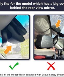 Dash Camera-FITCAMX-Fitcamx 4K Dash Cam Compatible with Lexus GX460 2020 2021 2022 2023 Premium Luxury- OEM Factory Look 2