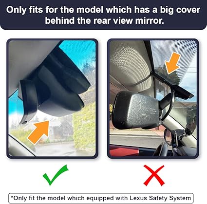 Dash Camera-FITCAMX-Fitcamx 4K Dash Cam Compatible with Lexus GX460 2020 2021 2022 2023 Premium Luxury- OEM Factory Look 2 Dash Camera-FITCAMX-Fitcamx 4K Dash Cam Compatible with Lexus GX460 2020 2021 2022 2023 Premium Luxury- OEM Factory Look - Image 2